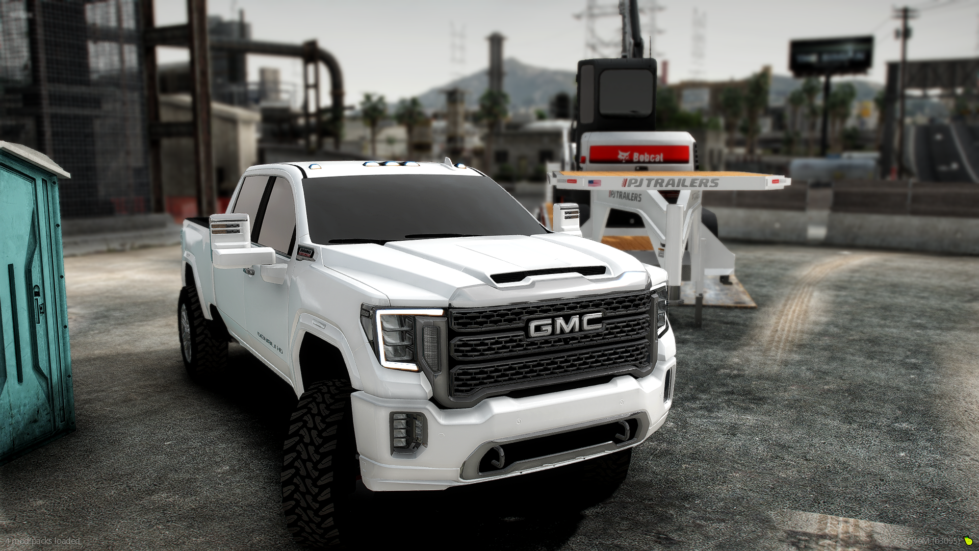 2023 GMC 2500 Denali w/ PJ Trailer product banner