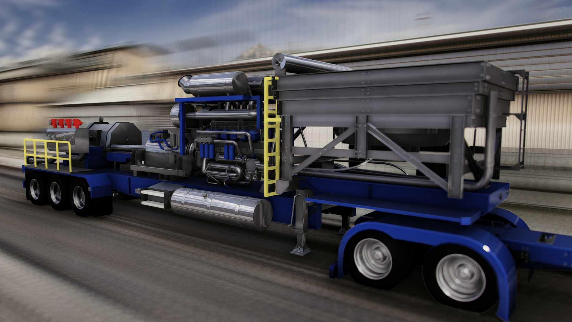 Frac Pump Trailer product banner