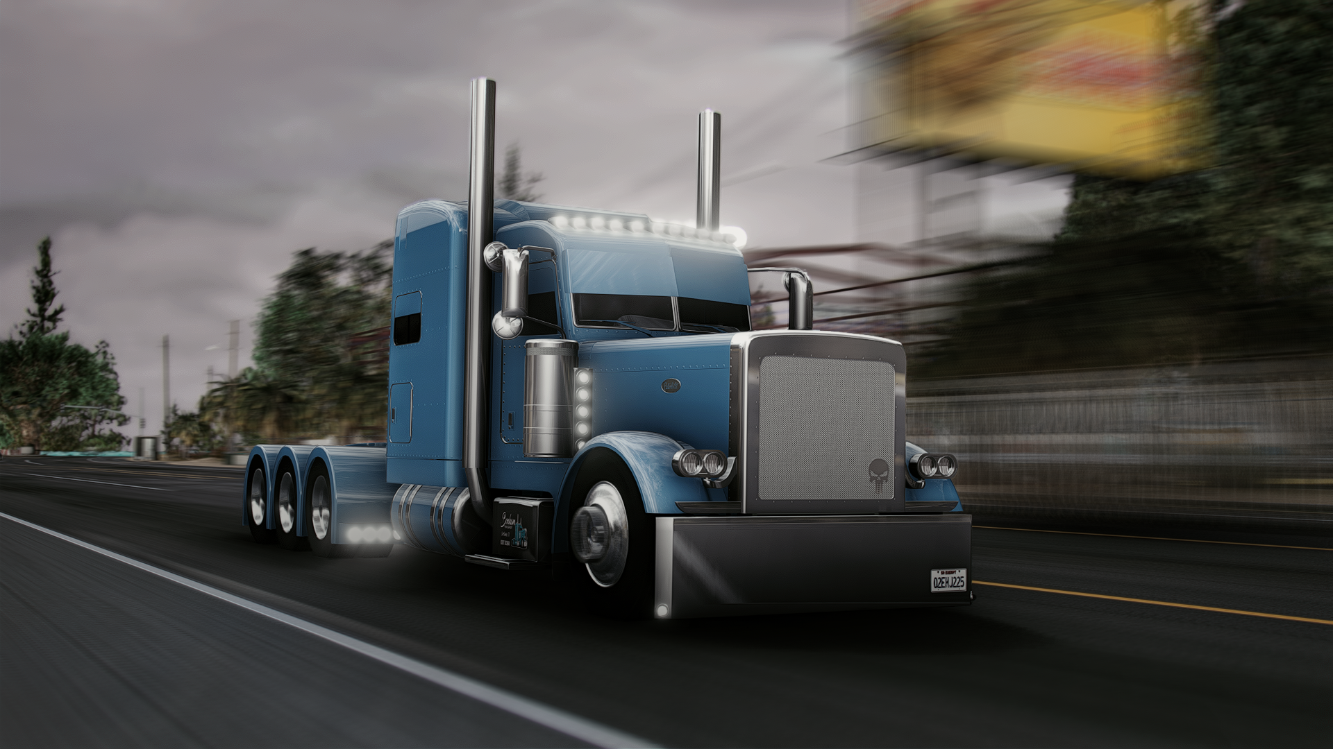 2007 Peterbilt 379 'Hatermade' product banner